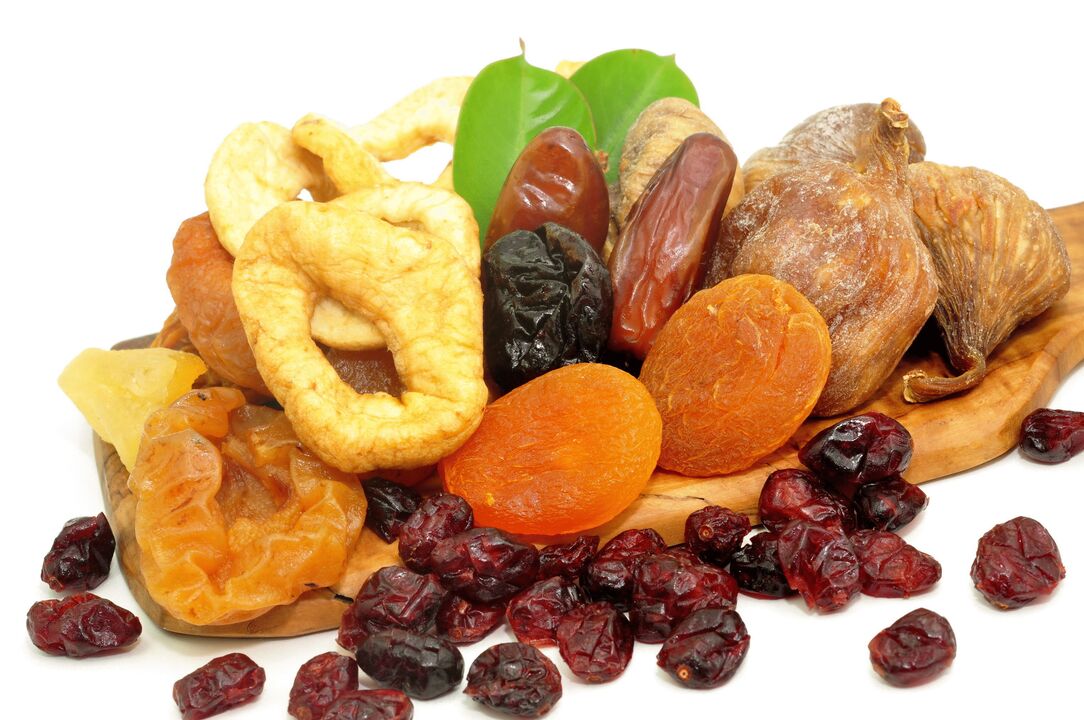 dried fruits for pancreatitis