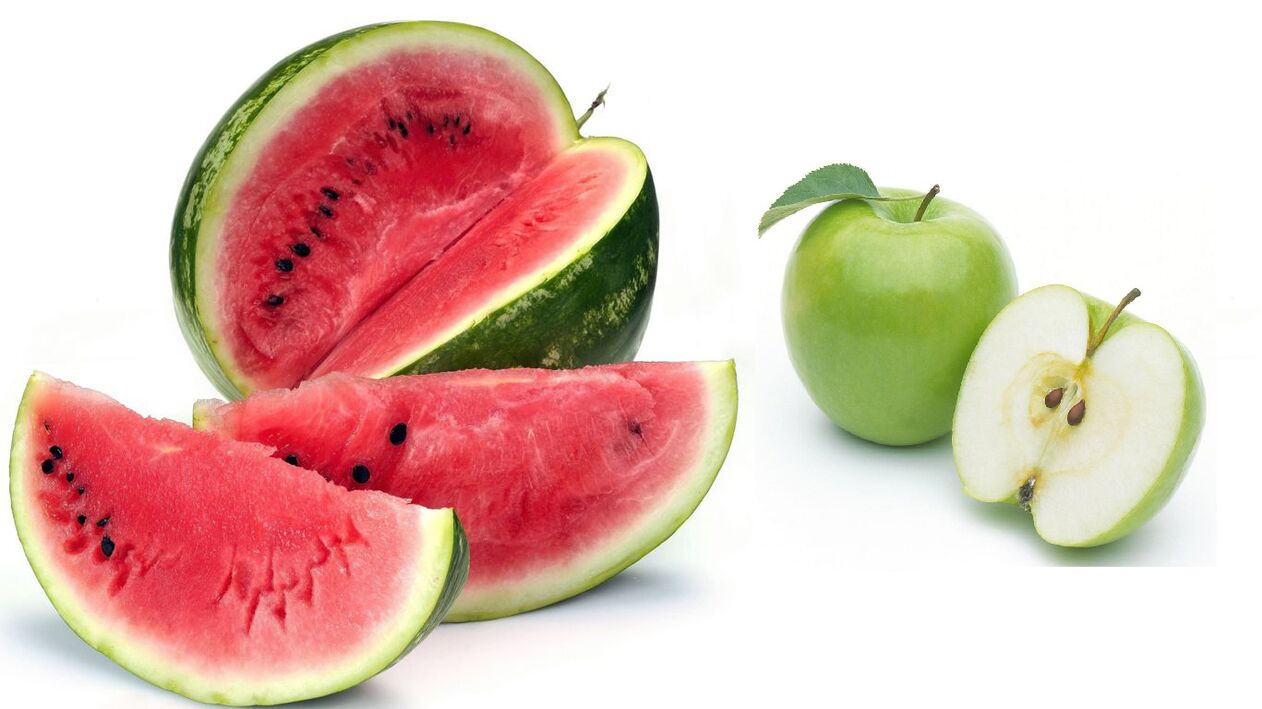 watermelon apple diet