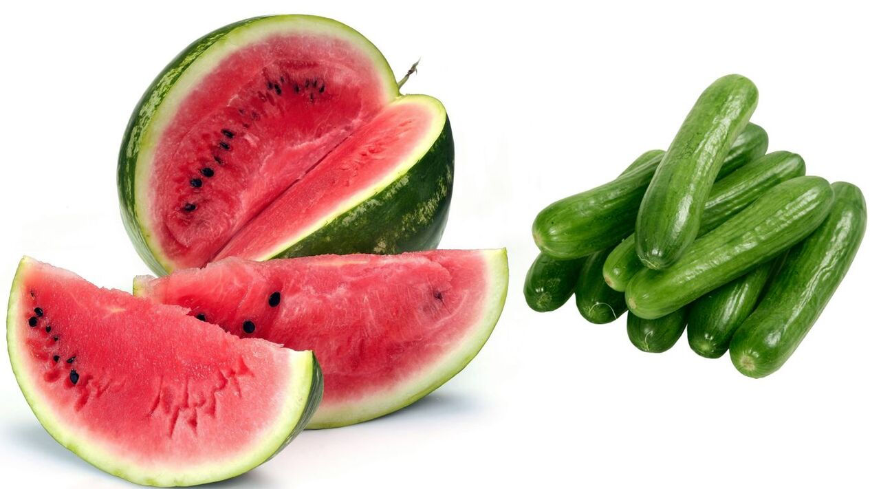 watermelon cucumber diet